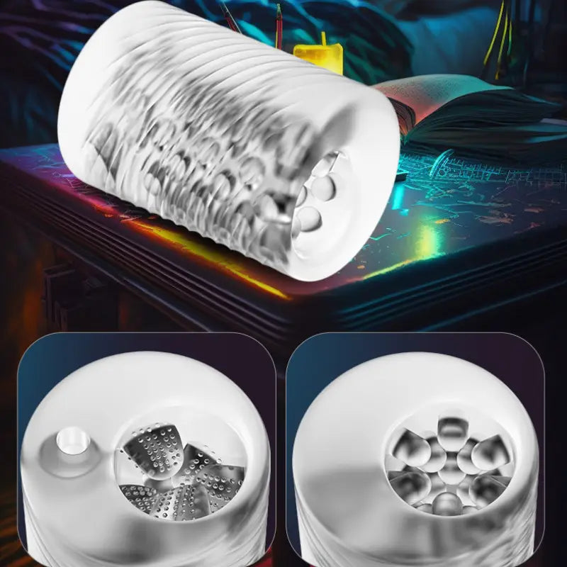 Automatischer Penistrainer Blowjob Masturbator Taschenmuschi mit 10 Vibrationen