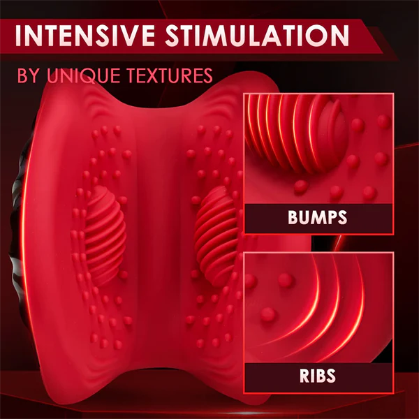 Schalenform Elektrischer PenistrainerEichel Massagegerät mit 10 Vibrationsmodi