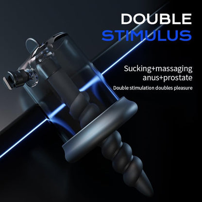 Anal Penis Vakuumpumpe Prostata-Massagegerät Stimulator Masturbator Set