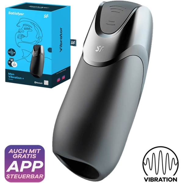 AUTO Penistrainer Vibrator Stroker Blowjob mit App Steuerung & 14 Vibrationsprogramme