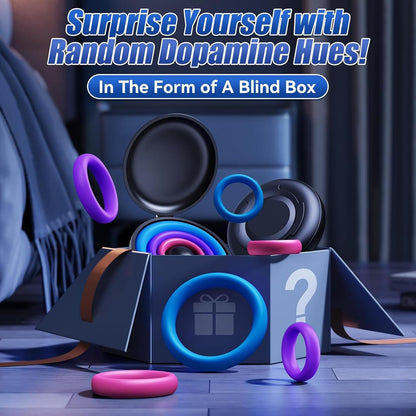 3PCS Farbig Silikon Penisring Set Penisvergrößerung Masturbator