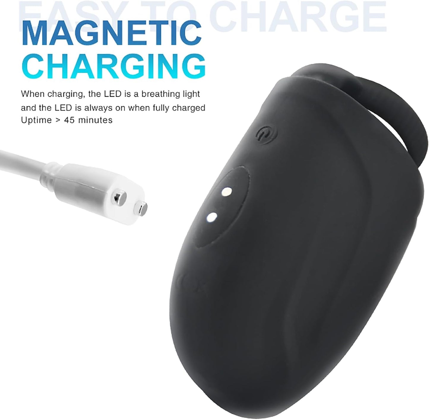 Elektrische Eichel Stimulator Penis Trainer Vibrator Masturbatoren mit 10 Vibrationsmodi