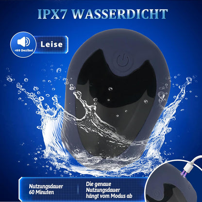 LCD Display Elektrische Penistrainer Eichel Stimulator mit 10 Vibrationsmodi