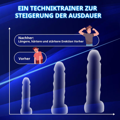 Elektrisch  Masturbieren Taschenmuschi Penistrainer Stroker mit 10 Vibrationmodi