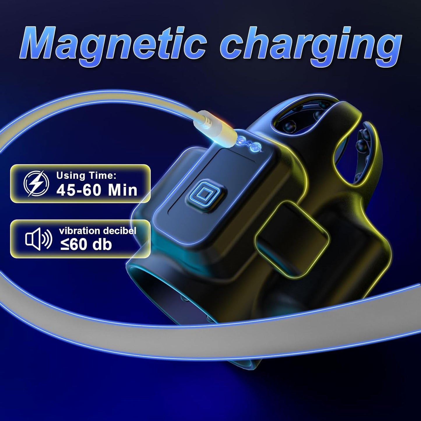 Intelligenter Automatischer Penisvibrator Eicheltrainer Stroker mit 10 Vibrationsmodi