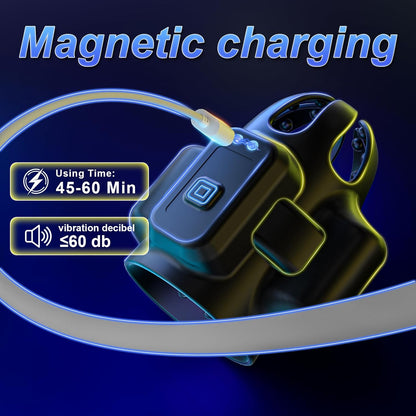 Intelligenter Automatischer Penisvibrator Eicheltrainer Stroker mit 10 Vibrationsmodi