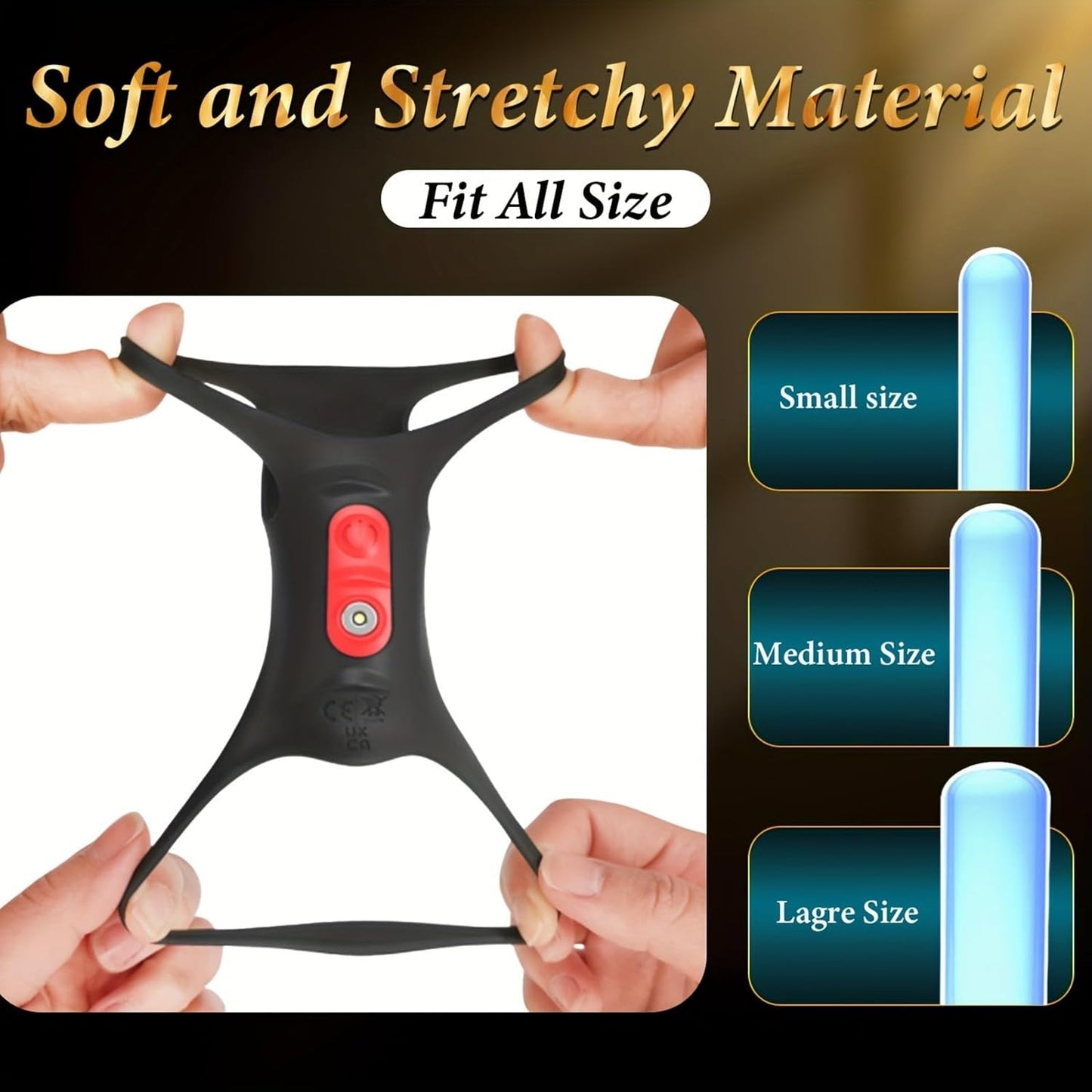 Penis Trainer Vibrator Penishülle Cock Ring mit 10 Leistungsstarke Vibrationsmodi