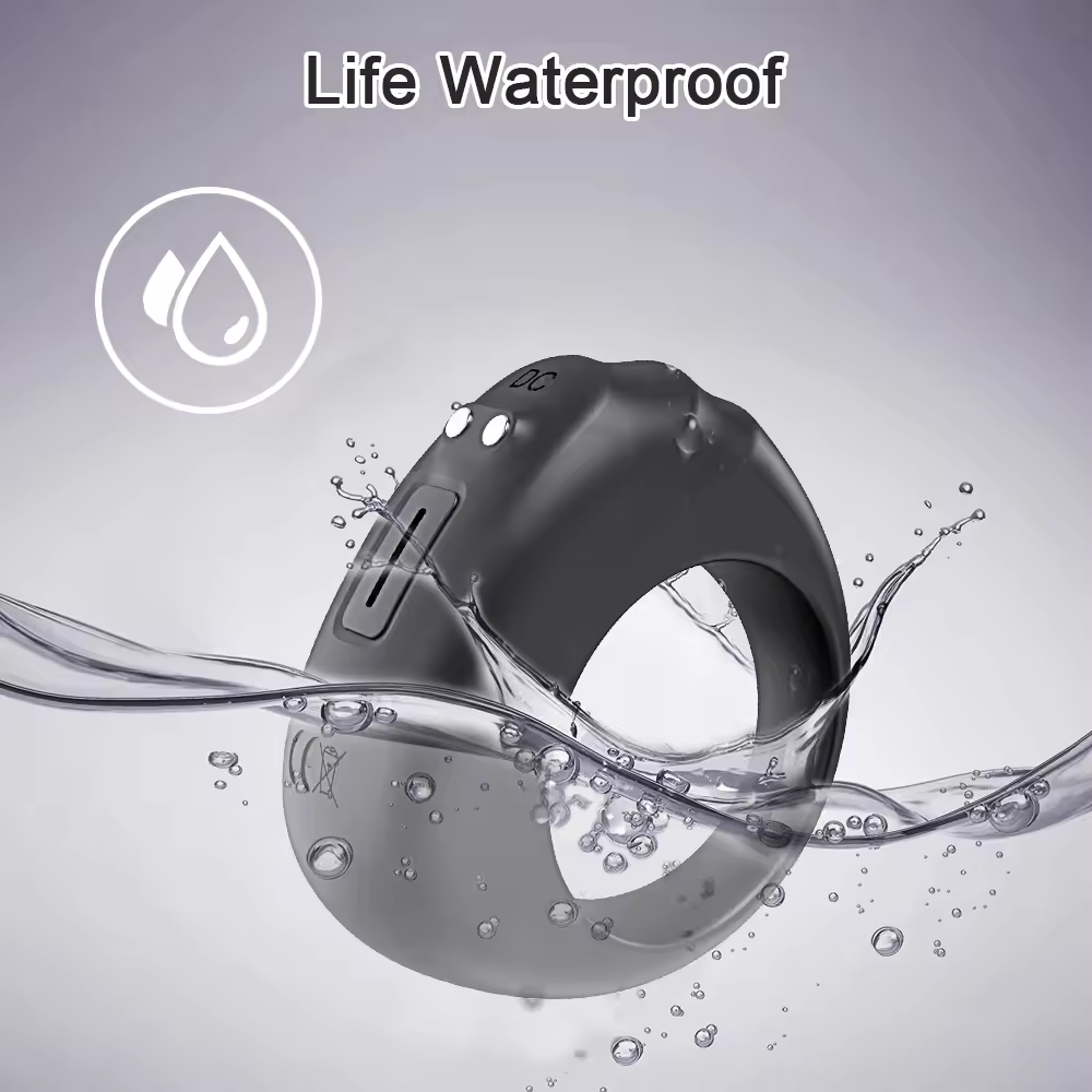 Smart Cock Ring Penistrainer mit APP Datenzähler 10 Schwingungsmodi