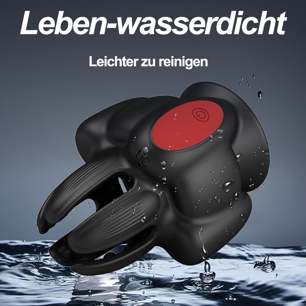 Elektrischer Masturbator Eichel Massage Vibrator Penis Stimulations mit 10 Vibrationsmodi