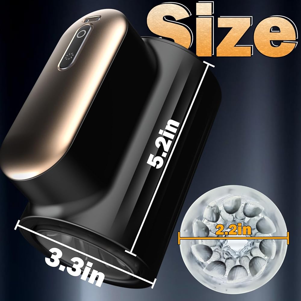 Automatischer Masturbatoren Blowjob Stroker Penis Trainer mit 10 Schub und Drehmodi