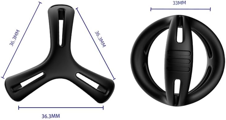 Dreieckiger Silikon Penisring Vibrator Trainer Stimulator