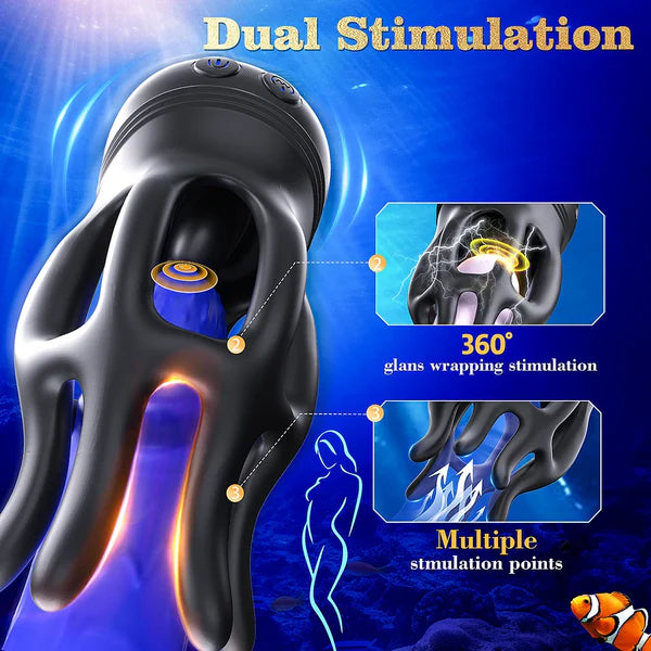 Eicheltrainer Penistrainer Vibrator Massage mit 10 Vibrations & Rotationsmodi