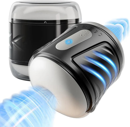 Elektrischer Penistrainer Masturbator Pocket Stroker mit 10 Starke Vibratoren