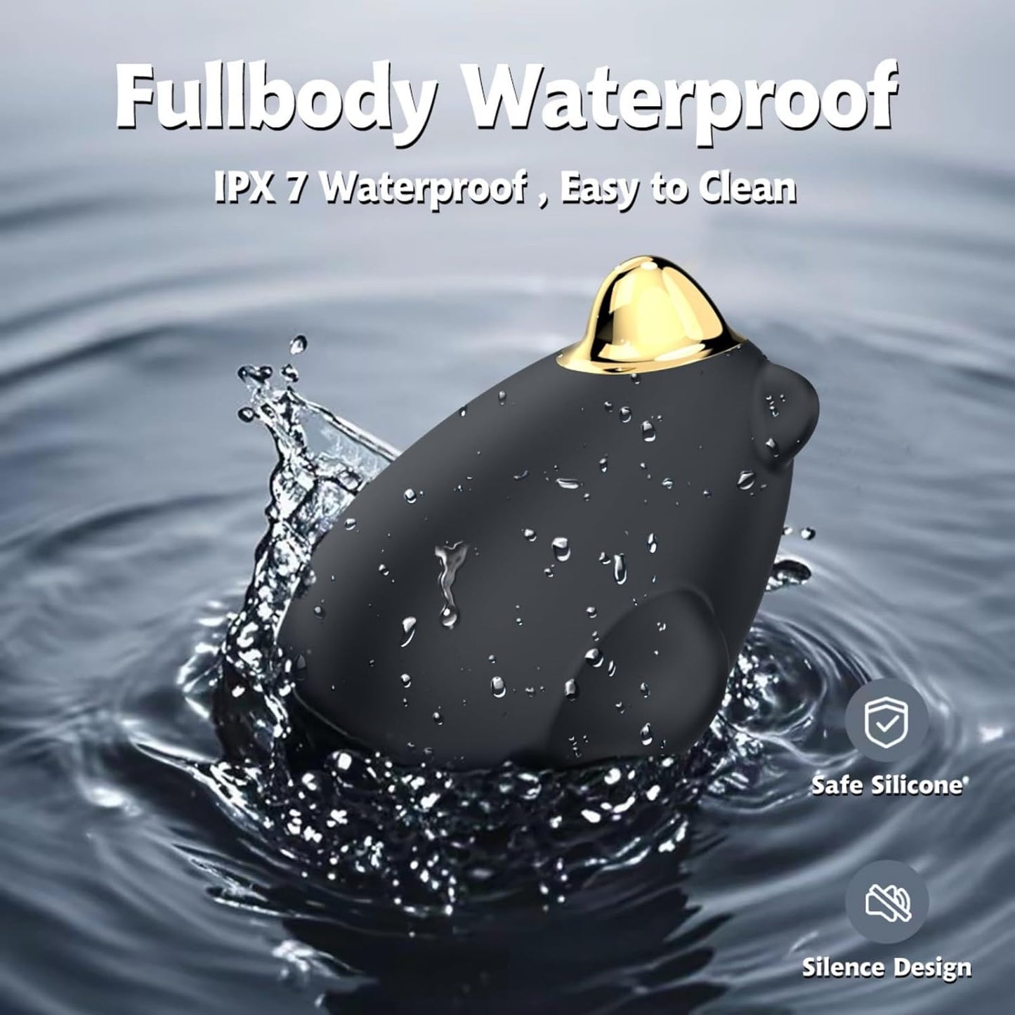 Elektrischer Eichelvibrator Penistrainer Masturbatoren mit 10 Vibrationsmodi