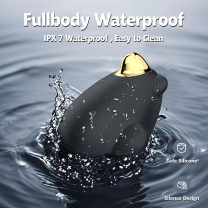 Elektrischer Eichelvibrator Penistrainer Masturbatoren mit 10 Vibrationsmodi