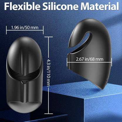 Automatischer Penisvibrator Glans Trainer Stimulator mit 9 Kraftvollen Vibrationsmodi