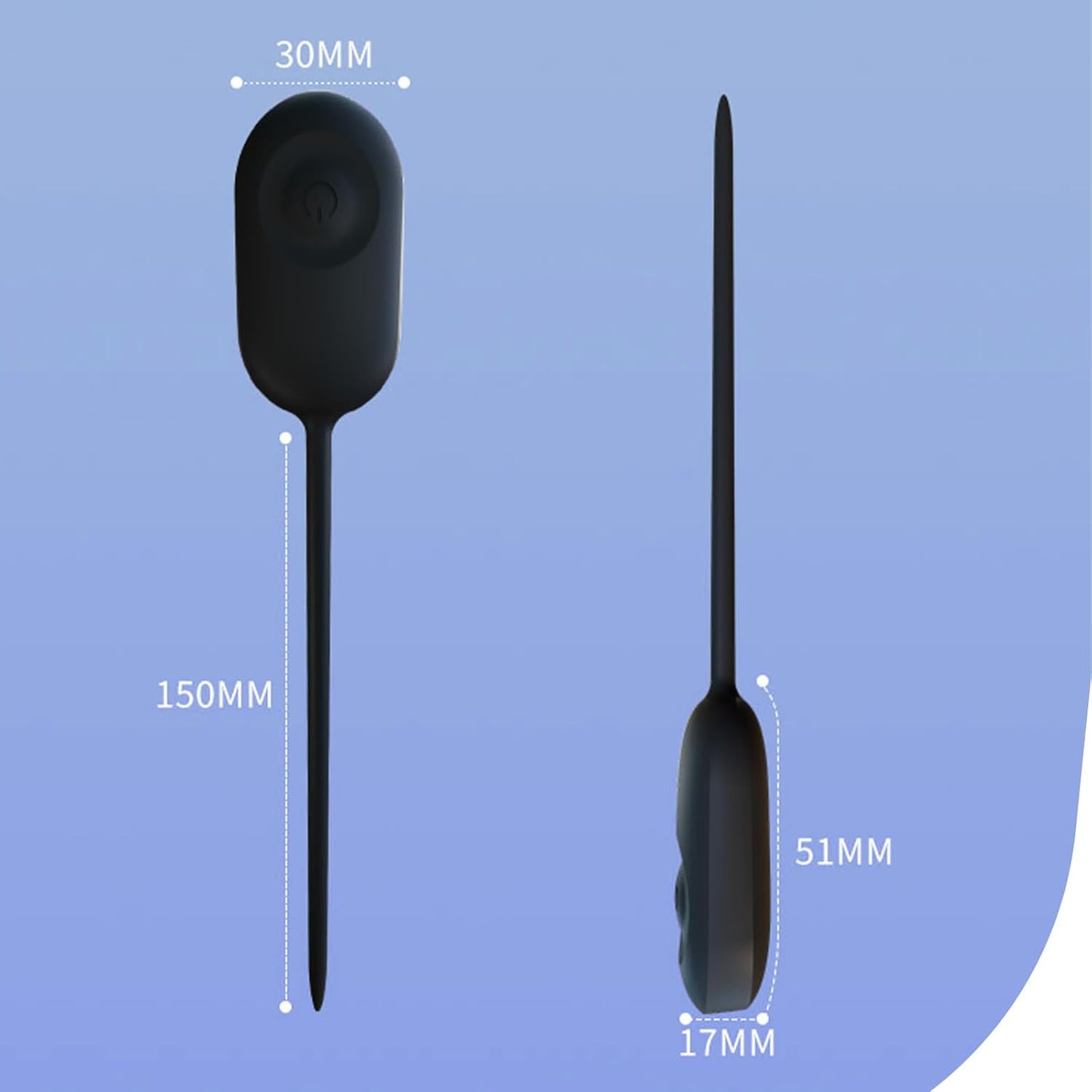 Harnröhrenvibrator Penis Plug Penis Vibrator Masturbieren mit 10 Vibrationmodi