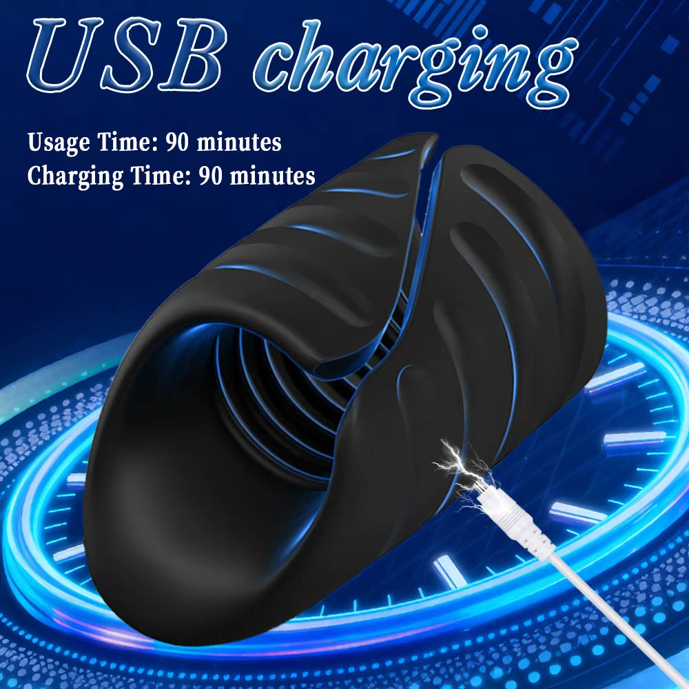APP Steuerung Penis Vibrator Glans Trainer Masturbator Stroker mit 10 Vibrationen