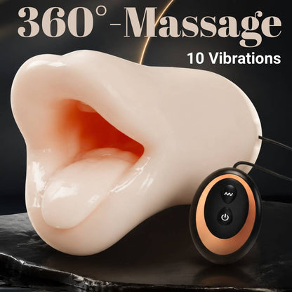 Eichel-Trainer Oralsex Präzisionstraining Penis Vibrator Stimulator mit 10 Vibrations