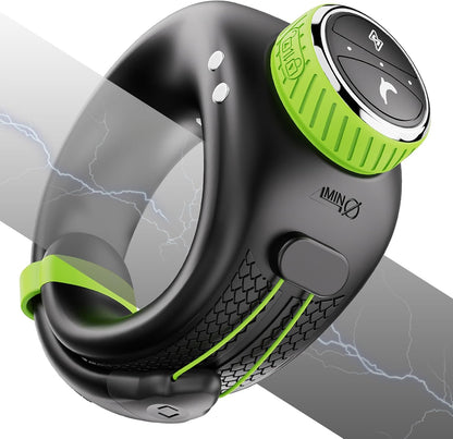 E-stim Penistrainer Vibrator Cockring Masturbatoren mit 10 Vibrationsmodi & 6 Strommodi