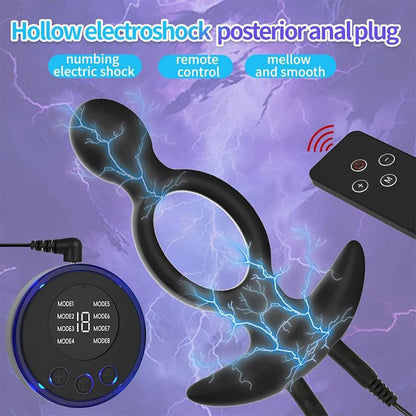 E-Stim Prostata Massager Analtoys mit 19 Stromschlagintensitäten und 8 Stromschlagmodi