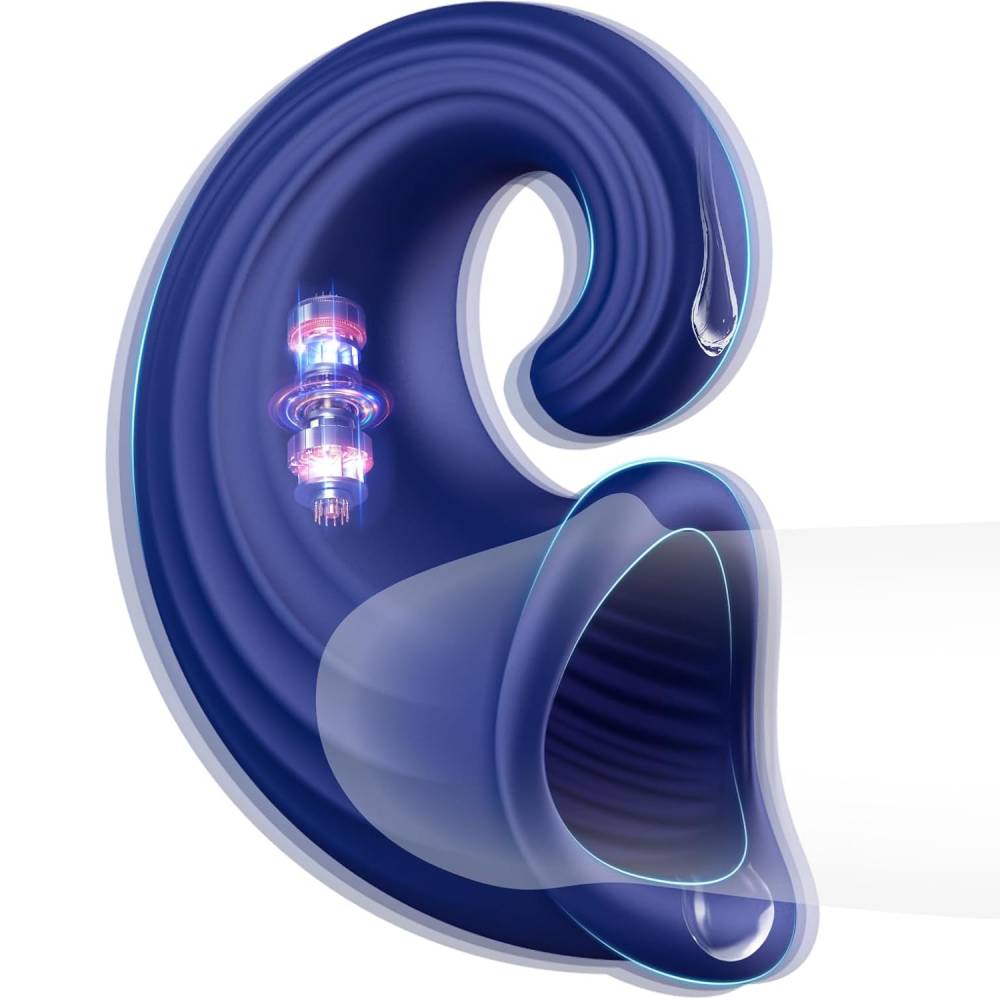 Penis Eichel Stimulator Vibratorensets Perlen Wickel Masturbator mit 10 Modi