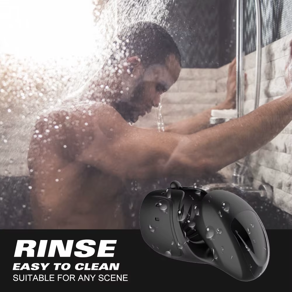 Automatisch verstelbare gesp 10 vibratiemodi masturbatiebeker 