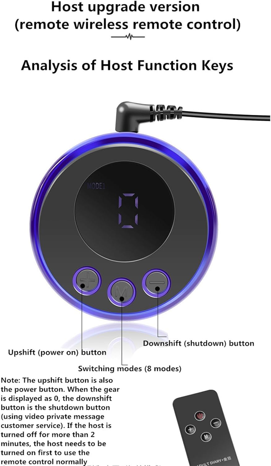 Elektrischer Harnröhrenstimulator Penisring Estim Plug Dilatator Set mit 8 Modi