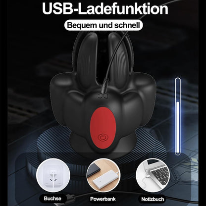 Elektrischer Masturbator Eichel Massage Vibrator Penis Stimulations mit 10 Vibrationsmodi