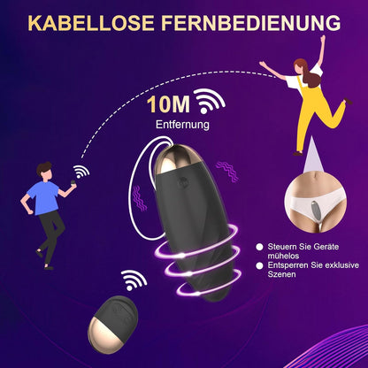 Liebeskugeln Bullet Vibratoren G-Punkt & Klitoris Stimulator mit 10 Starke Vibrationsmodi