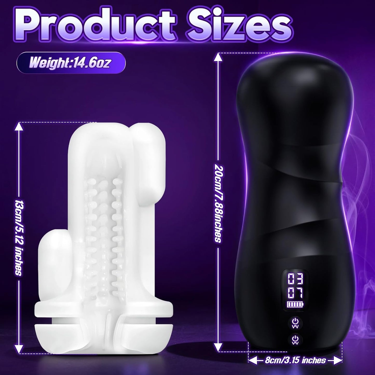 Automatischer Masturbator Blowjob Maschine Penis Stroker mit 100 Play Styples