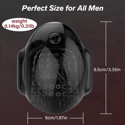 Elektrische Masturbator Penistrainer Stroker Massagegerät mit 8 Vibrationsmodi