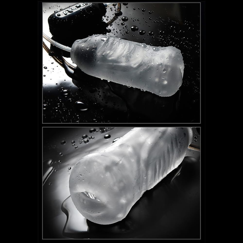 Elektrische Penistrainer Pocket Pussy Masturbator mit 7 Vibration & Vakuum Saugmodi