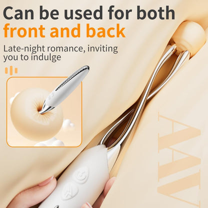 Elektro Shock Massagestab Hochfrequenz G-Punkt Klitoris Vibrator mit 10 Vibrationsmodi ＆ Elektroschock