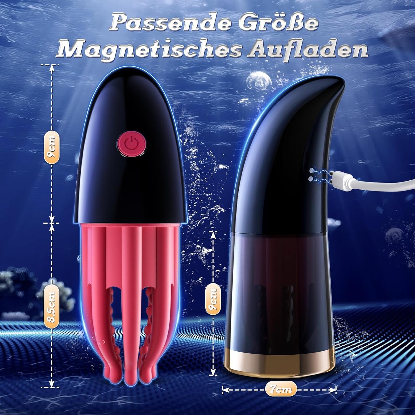 Penis Trainer Eichel Vibrator Stroker Blowjob Masturbatoren mit 10 Vibrations
