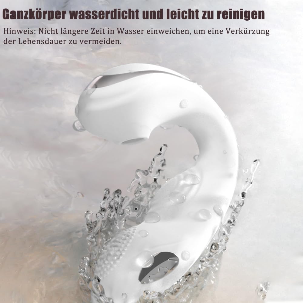 E-stim G-Punkt Vibrator Stimulator mit 10 Vibration 10 Saugen & Elektrostimulation Modi