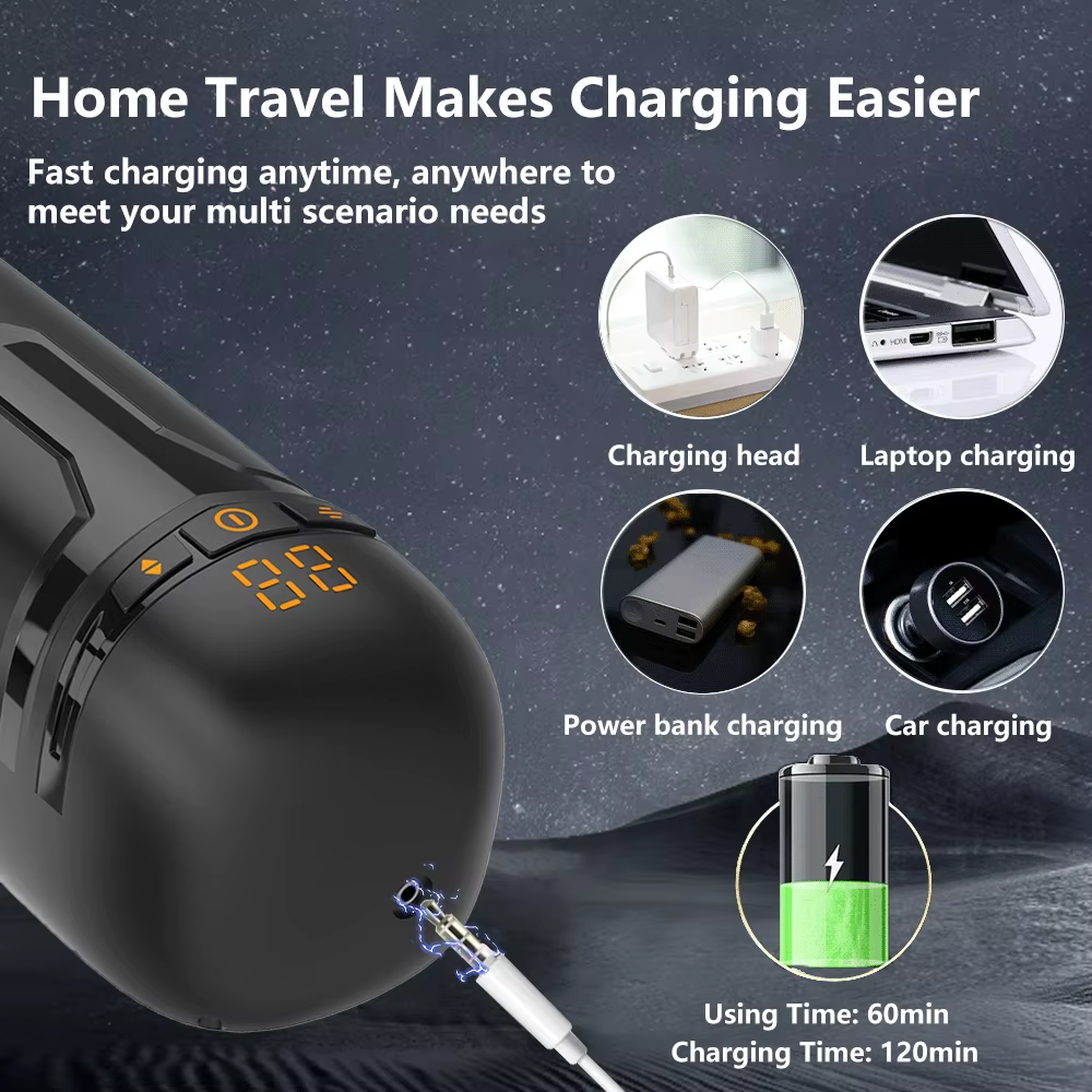 LED-Anzeige Automatischer Masturbator Stroker mit 9 Saug & Stoß & Vibrationsmodi