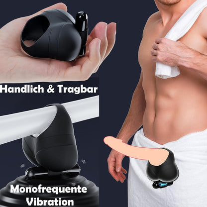 Hodenring Penisring Vibrator Massagegerät Masturbator mit Kraftvolle Vibration