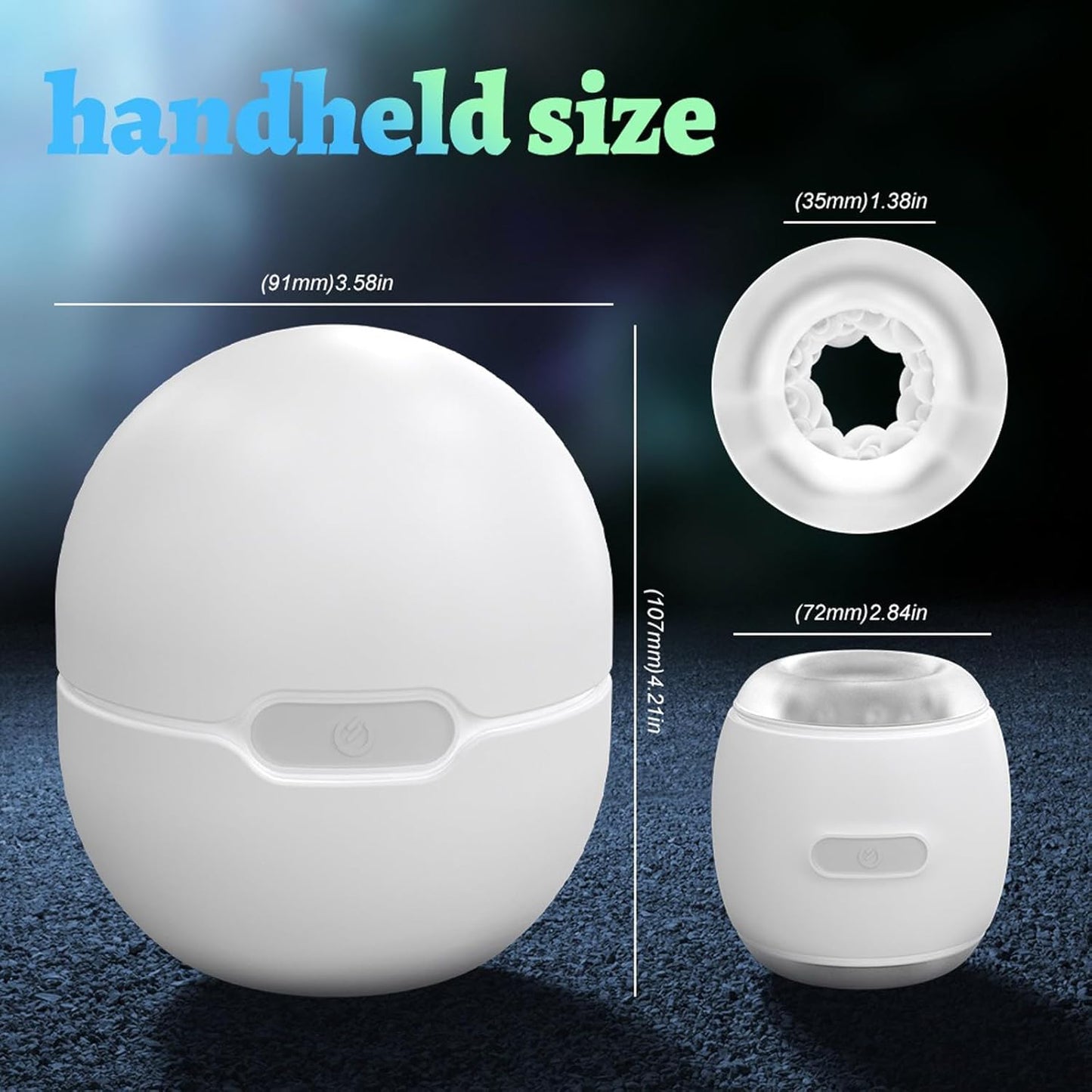 Elektrischer Masturbator Penis Stimulator Pocket Pussy mit 9 Vibrationsmodi