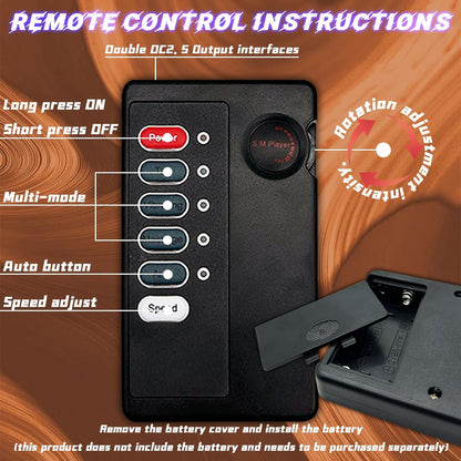 Elektroschock Hodenspielzeug Keuschheit BDSM mit 4 Vibrationsmodi