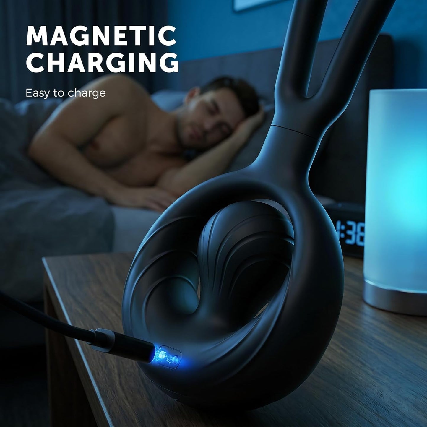 Penisring Trainer Taint-Stimulator Analplug Prostata Massagegerät mit 10 Modi