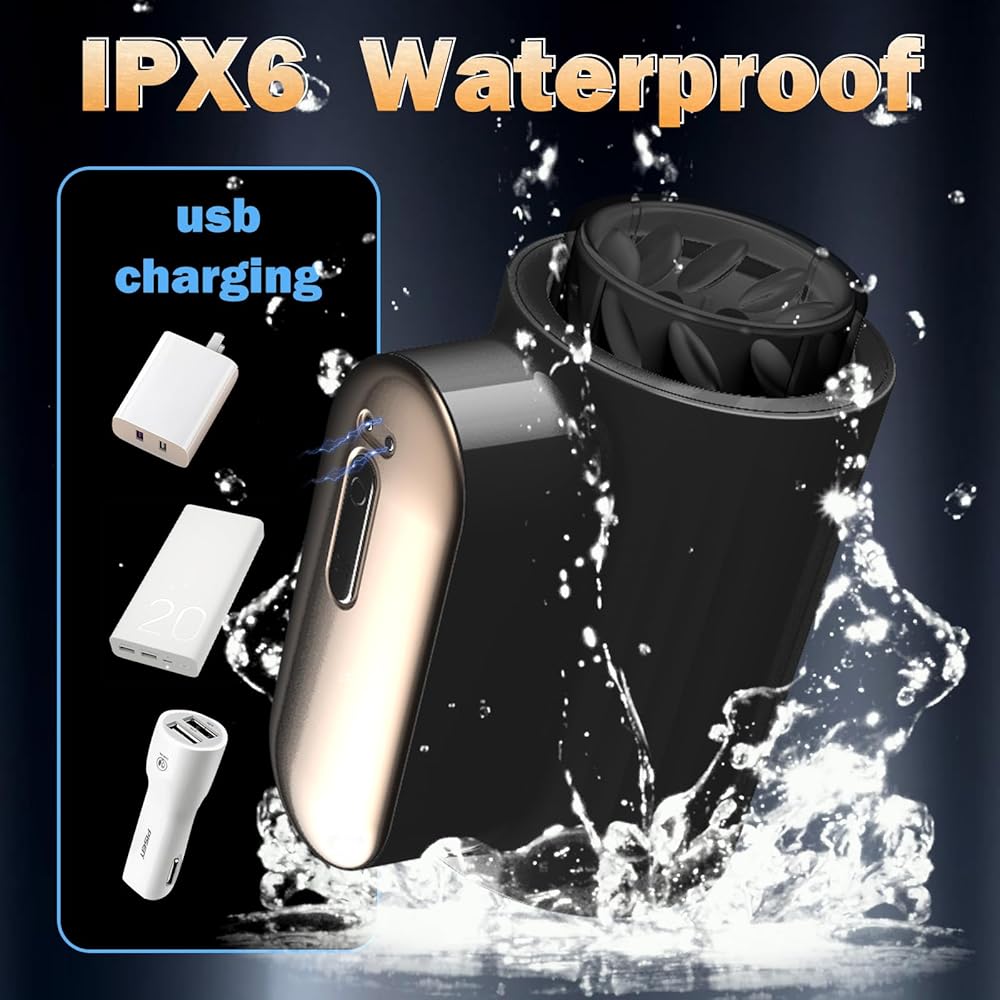 Automatischer Masturbatoren Blowjob Stroker Penis Trainer mit 10 Schub und Drehmodi