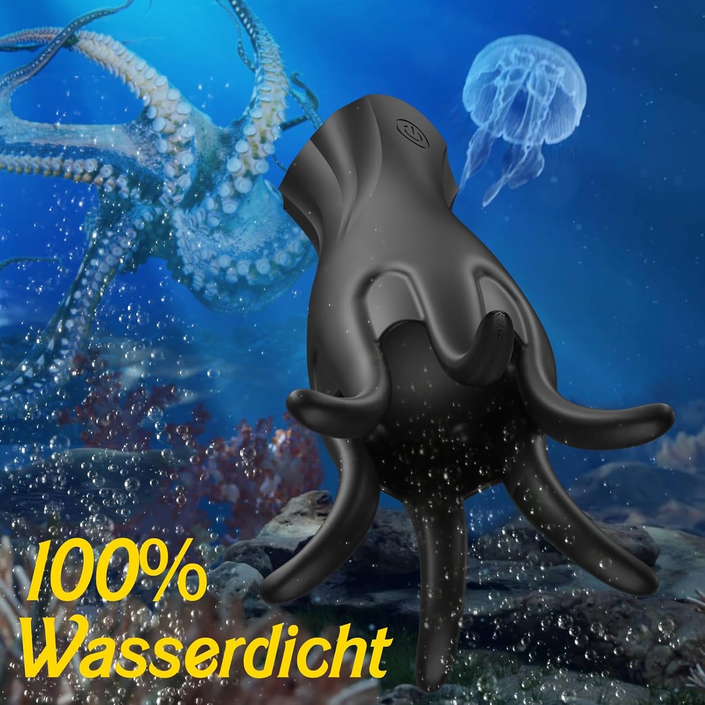 Octopus Tentacle Eichelvibrator Penistrainer Vibrator Masturbatoren mit 7 Vibrationen