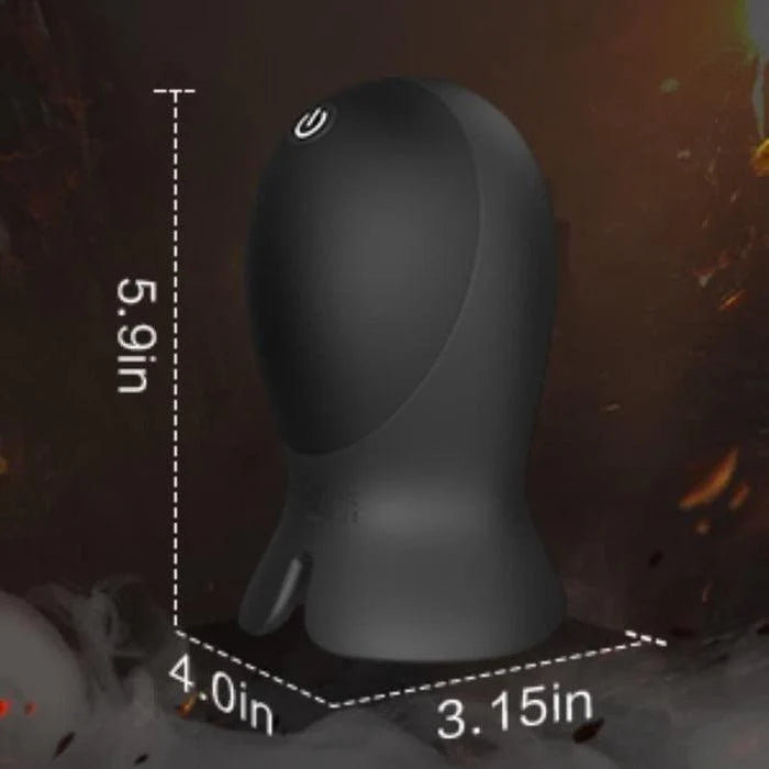 Automatischer Penistrainer Eichelmassagegerät Trainingsgerät mit 10 Pulse Modi