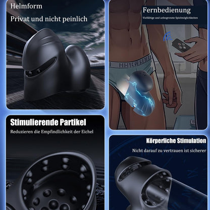 Elektrostimulation Masturbieren Penis Trainer mit 12 Elektroschocker Modi und 20 Intensität