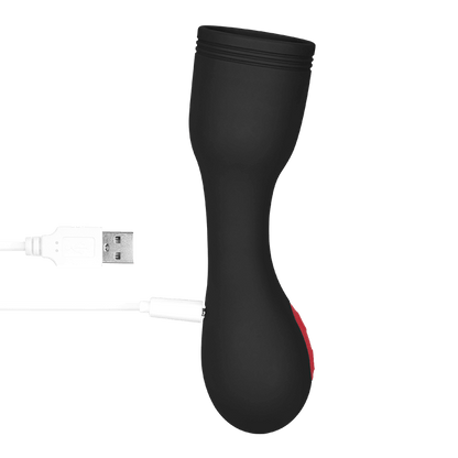 Automatischer Penistrainer Eichelstimulator Masturbator mit 9 Vibrationsprogrammen