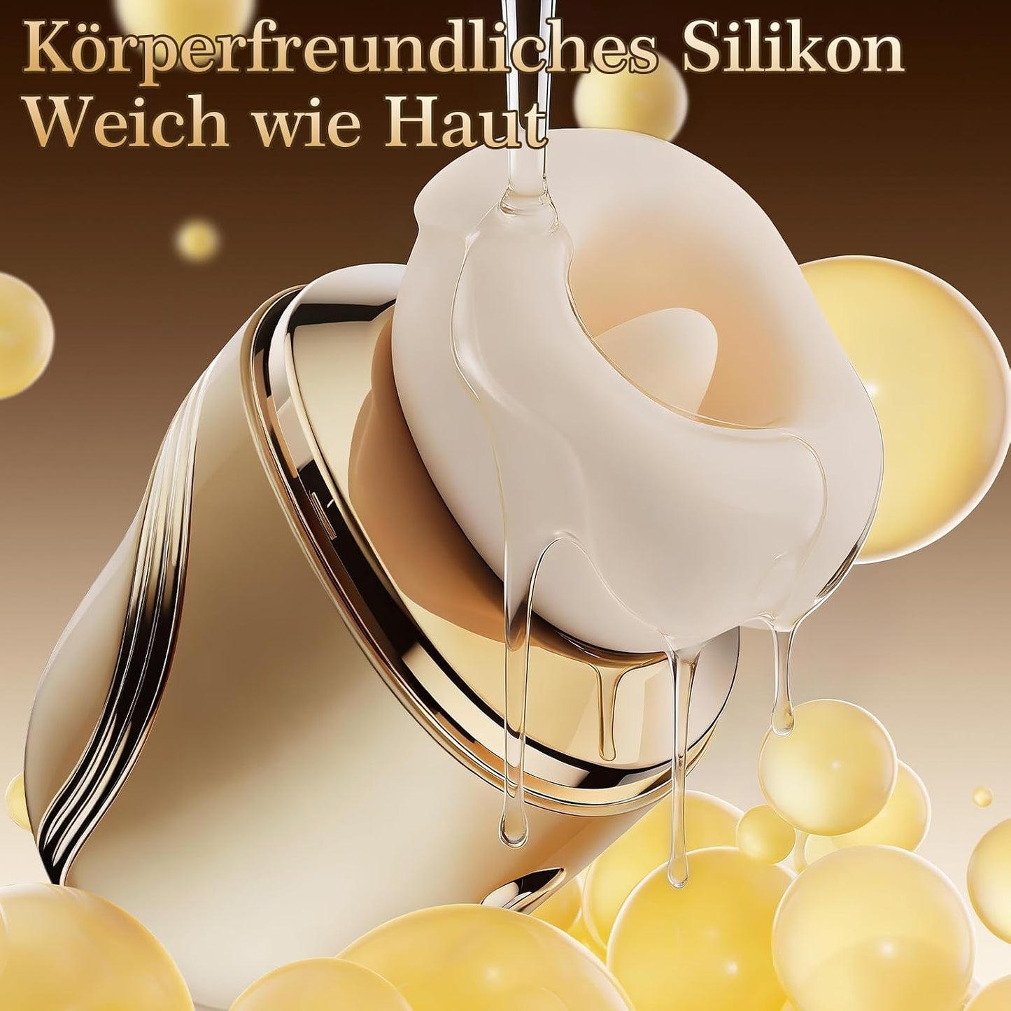 42°C Heizfunktion Klitoris Vibrator mit 10 Zungenlecken 10 Vibrationsmodi 3 Saugmodi