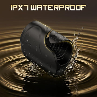 3 IN 1 Elektrischer Penistrainer Eichelstimulator Masturbator mit 10 Vibrationsmodi