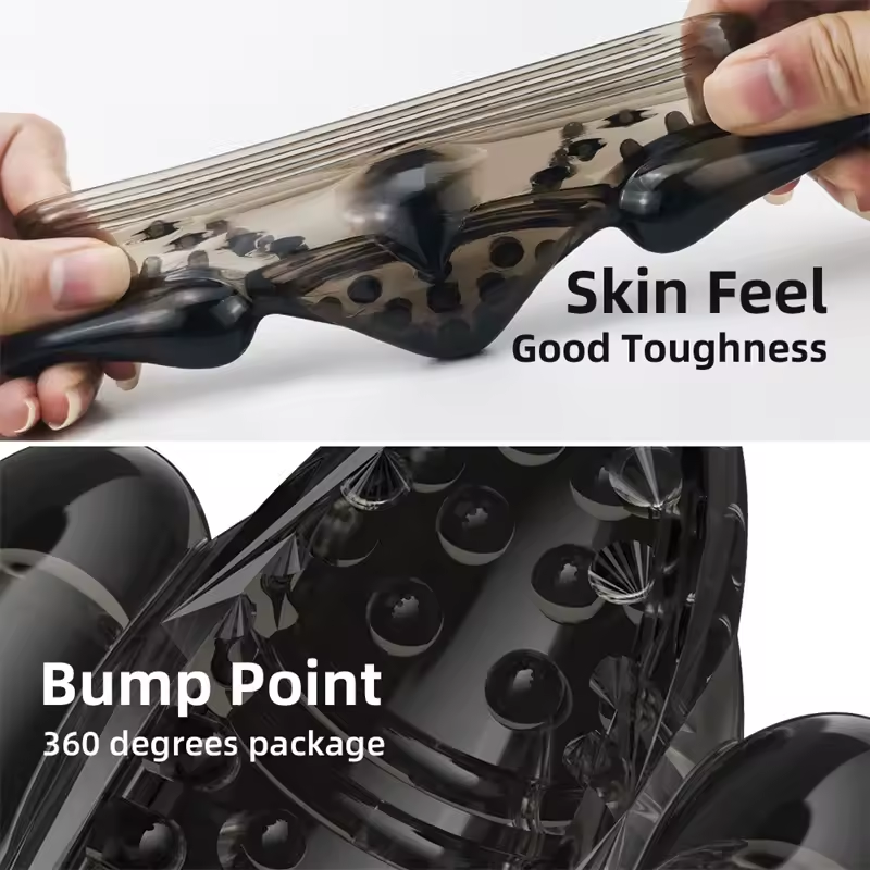 Elektrischer Penistrainer Eichelvibrator Stimulator Masturbator mit 10 Vibrationsmodi