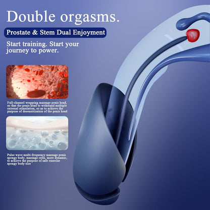 Elektrisch Dilator Harnröhre Vibrator Eichel Stimulator mit 10 Vibrationsmodi